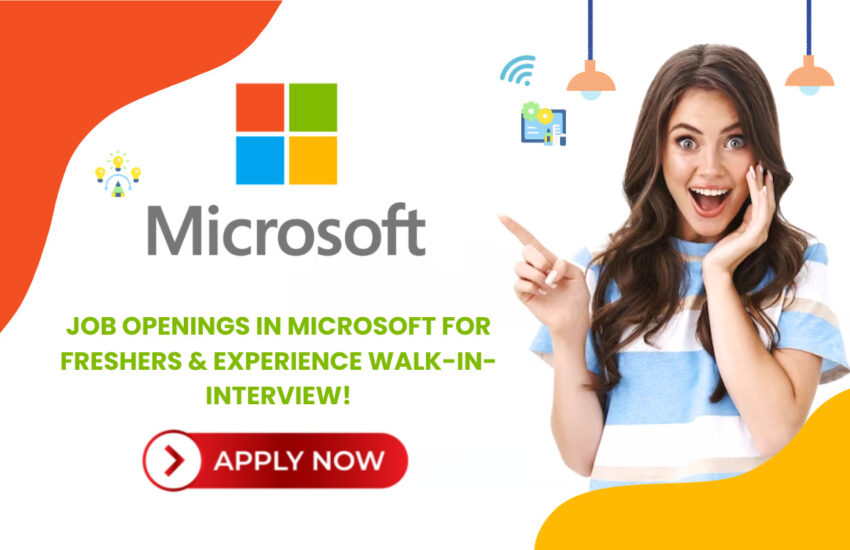 Jobs in Microsoft