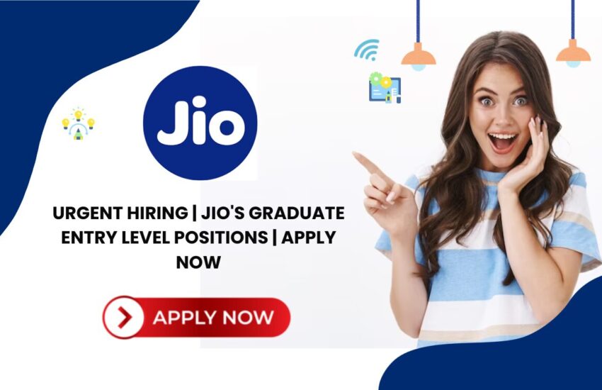 Urgent Hiring in Jio